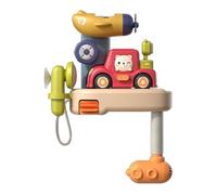 Baby Bath Shower Head, Rotating Car Sprayer, Educational Water Toy, Fun Showering Sprinkler, Ideal for Kids Aged 0-3, Children, Bathtub Play, Daily Use, 9,84 x 9,06 x 4,92 pollici