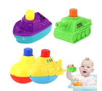 Baby Bath Sprayer, Submarine Shower Toy, Toddler Water Sprinkler, Floating Interactive Feature, 3.54x2.56x1.97 Inches Colorful Educational Design, Fun for Bathtub, Pool, Beach