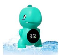 Baby Bath Temperature Gauge with Digital Sensor, Floating Bathtub Thermometer Toy 3 Color Display, Water Monitor for, and Kids' Time Safety 4.72x2.76 Inches