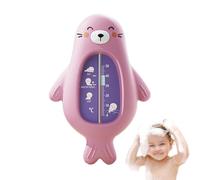 Baby Bath Temperature Meter - Cute Animal Baths Temp Gauge | In-Bath Digital Thermometer | Animal Tub Temperature Gauge For Baths Water, Safe Kids Bathtub Floating Toy, Infant Bathing Aid & Accessory