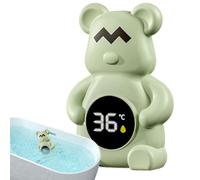 Baby Bath Temperature Sensor, Bear-Shaped Floating Thermometer, Water Temperature Monitor for Hot Spring, Pool, Shower, Spa, and Indoor or Outdoor Use, 5.51x3.94x1.97 inches