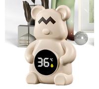 Baby Bath Temperature Sensor, Floating Bear-Shaped Water Thermometer Toy, Accurate Bathtub Temperature Monitor for Shower, Spa, Pool, Hot Spring, Lake, and Indoor Outdoor Family