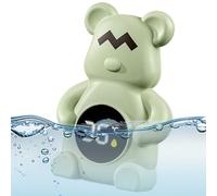 Baby Bath Temperature Sensor, Water Temperatures Monitor Bear Shape, 5.51x3.94x1.97 Inch Floating Toy & Bathtub Meter, Accurate Hot Spring for Shower Screen, Safe Swimming Pool Spa