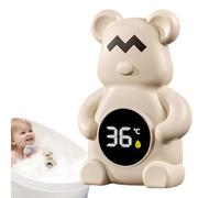 Baby Bath Temperature Sensor, Water Temperatures Monitor Bear Shape, 5.51x3.94x1.97 Inch Floating Toy & Bathtub Meter, Accurate Hot Spring for Shower Screen, Safe Swimming Pool Spa