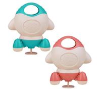 Baby Bath Toys, Rotating AquaRocket, Toddler Tub Sprayer, Cartoon Design, Interactive aquaPlay, Colorful Learning Adventure, Secure Hold & Comfort Abs Material, 5.91x5.91 in