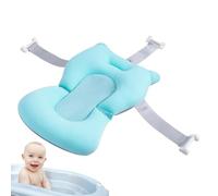 Baby Baths - Baby Bath Tub | Vasca da bagno per bambini | Cuscino da bagno regolabile | di per bambini con fibbie e 3 cinture di sicurezza | Tappetino per cuscino di supporto per bambi