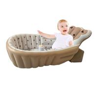 Baby Bathtub, Foldable Shower Tub, Adjustable Support Seat, 90x55cm, Portable Bathing Solution for and Travel Camping Beach Outdoor Practical Accessory Supports Spontaneous