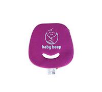 Baby Beep Bbrc1 Cuscino Bluetooth Anti Abbandono Universale per Seggiolini Auto, Rosso (Ciliegia)