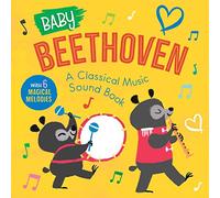 Little Genius B Baby Beethoven: A Classical Music Sound Book (Libro di cartone)
