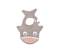 Baby Bites Original - Bavaglino Impermeabile Squalo Grigio Pietra