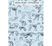 Baby Blue Veterinary Anatomy Graph Paper Laboratory (Lab) Notebook: 8 1/2 x 11", 150 Sheets, Hardcover, Research, Animal Anatomy, Skeletal Anatomy
