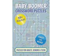 Baby Boomer Crossword Puzzles: Crossword Puzzles with Easy-to-Read Print about Classic TV, Retro Music, 60s & 70s Nostalgia, and More | 6x9 Inches, ... for Vacations, Birthdays, and Relaxation!