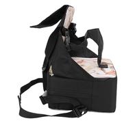 Baby Booster portatile con poliestere resistente all'acqua, morbido cuscino, antiscivolo, adatto per tavolo da pranzo, apprendimento, gioco