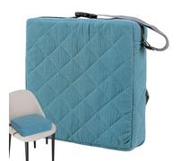 Baby Booster Seat, Portable Children Cushion, Skin-Friendly Chair, Adjustable Strap Design, Non-Slip Bottom, Perfect for Dining and Outdoor Activities, 12.6x12.6x3.15 inches