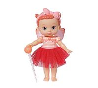 BABY born 4001167831823 Storybook Fairy Poppy Poppy-18cm Fluttering Wings-Includes Doll, Wand, Stand, Backdrop and Picture Booklet-Suitable for Children Aged 3+ years-831823
