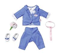 BABY Born 826874 Boutique Deluxe - Statuetta di sposo, 43 cm, multicolore