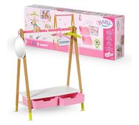 BABY born 830000 Appendiabiti - per Bambini Dai 3 Anni in Su - Facile da Usare per Mani Piccole - Include Appendiabiti, Specchio, 3 Appendiabiti e 2 Cassetti