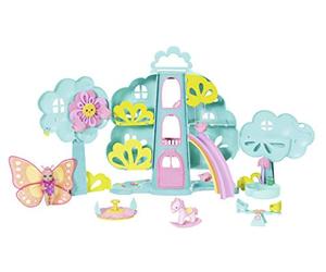 BABY born 904480 Surprise Casa Sull’Albero per Bambole - Il Gioco Creativo Promuove L'Empatia e Le Abilità Sociali - Età 3+, Include BABY born Surprise Baby, Scivolo, Altalena, Giostra Ed Altro Ancora