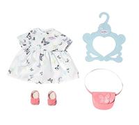 BABY born Abito farfalla con tasca e scarpe per bambole da 43 cm, 838709 Zapf Creation