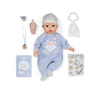 Baby Born Alexander - Bambola morbida da 43 cm, con 7 funzioni elettroniche e suono per bambini dai 3 anni in su, accessori inclusi