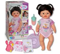 BABY Born Amy 837511 - Bambola con 7 funzioni per bambini a partire da 1 anno, funziona senza batteria, bambola da 36 cm