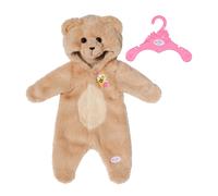 BABY born Bear Suit 836088 - Onesie Bear Outfit with Super Soft Material for 43c