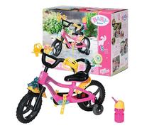 BABY born 830024 Fiets voor Poppen van 43cm - Met Toeter, Licht & Spatborden- Id