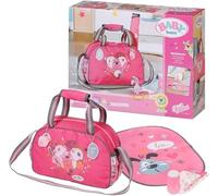 BABY born Changing Bag - Doll Changing Bag with Changing Mat, Lotion Bottle and