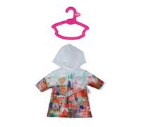 BABY born Impermeabile stile city con stampa colorata e cappuccio per bambole da 43 cm