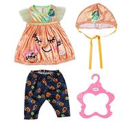 BABY born Costume Halloween 834275 per bambola 43 cm – vestito, leggings e cappello – 3+ anni