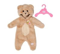 BABY born Bear Suit 836088 - Onesie Bear Outfit with Super Soft Material for 43c