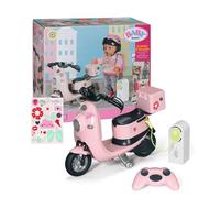 BABY born E-Scooter - Monopattino telecomandato con accessori - Funziona a batterie - Adatto a tutte le bambole da 43 cm