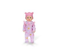 BABY born Emily Corsa con Mir - Bambola da 43 cm con funzioni elettroniche - Bambola per gattonare e primi passi con funzione sonora - Include pagliaccetto e berretto rosa - Adatto per bambini dai 3
