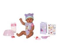 BABY born Eva, bambola da 43cm con 10 funzioni e accessori, per bambini a partire dai 3 anni, senza pile, 836408 Zapf Creation