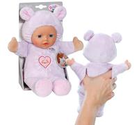 BABY born for baby's Mouse, zachte pop van 26 cm met oortjes en vingerzakjes, vo