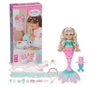 BABY born Glam Up Sparkle sirena con accessori styling