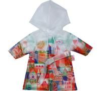 BABY born Impermeabile stile city con stampa colorata e cappuccio per bambole da 43 cm