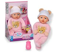 BABY born Interactive Rosie 30cm, soft baby doll with 6 sounds & bottles