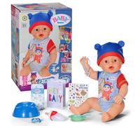BABY born Jonas, bambolotto con 10 funzioni e accessori, per bambini a partire dai 3 anni, non necessita di pile, bambolotto di 43 cm, 834848 Zapf Creation