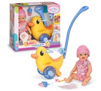 Baby born lena con papera berta - bambola 36cm con accessori