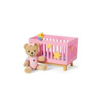 BABY Born Minis 906293 - Set da gioco con mini orsacchiotto, box e anatra