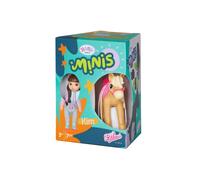 BABY born Minis bambolina Kim con cavallino e carotina