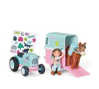 BABY born Minis Rimorchio per cavalli con mini bambola Lara