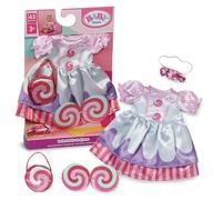 BABY born Outfit caramella con vestito, borsa, occhiali e cerchietto per bambola da 43 cm