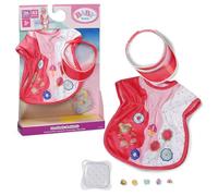 BABY born Outfit da spiaggia con tunica e visiera con pins per bambole da 36 e 43 cm