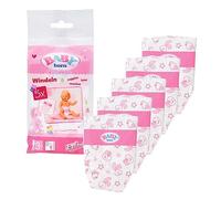 BABY Born 826508 Windeln für 43cm Puppe - Einfach für Kleine Hände, Kreatives Sp