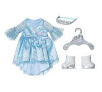 BABY born Princess on Ice 836095 - Princess Dress with Matching Ice Skates and T
