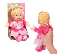 BABY born Princess per bebè 834688 - Morbida Bambola marionetta da 26 cm con testa in morbido vinile - Si può lavare a mano - Adatta ai neonati