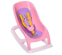 BABY born Dondolino per Bambole da 43 cm, con Cinghie di Sicurezza, per Mani Piccole, Il Gioco Creativo Promuove L'Empatia e Le Abilità Sociali, per Bambini Dai 3 Anni in Su