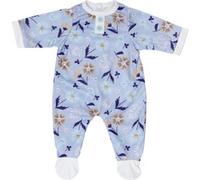 BABY Born tutina blu con motivo floreale I Abbigliamento bambola di alta qualità I Accessori per bambola 43 cm I pannolino neonato I neonata gioco I vestito bambola I bambola abiti